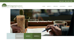 Desktop Screenshot of mcgregorcpa.com