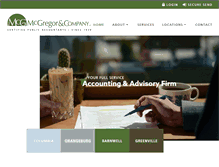 Tablet Screenshot of mcgregorcpa.com
